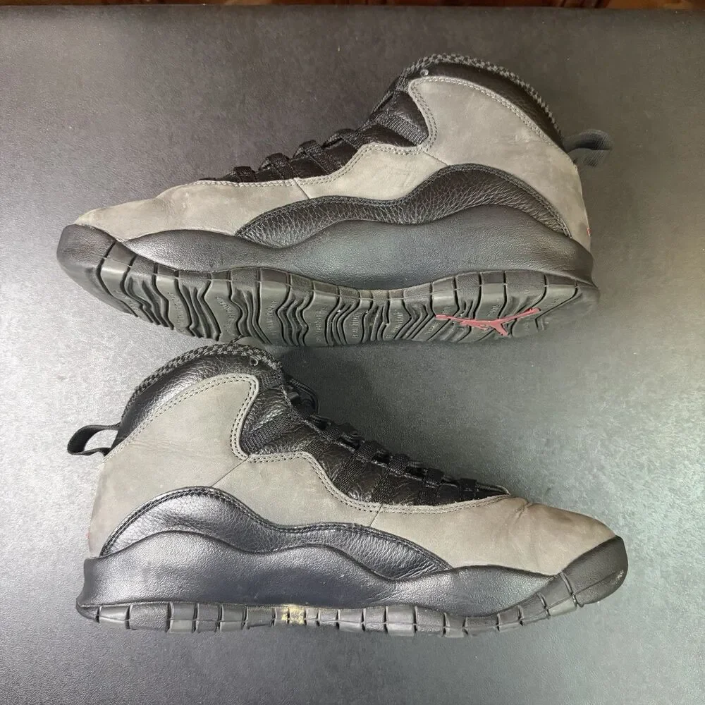 Jordan 10 Retro Shadow 2025 Release Size 10 Men HJ6779-001 Grey/Black